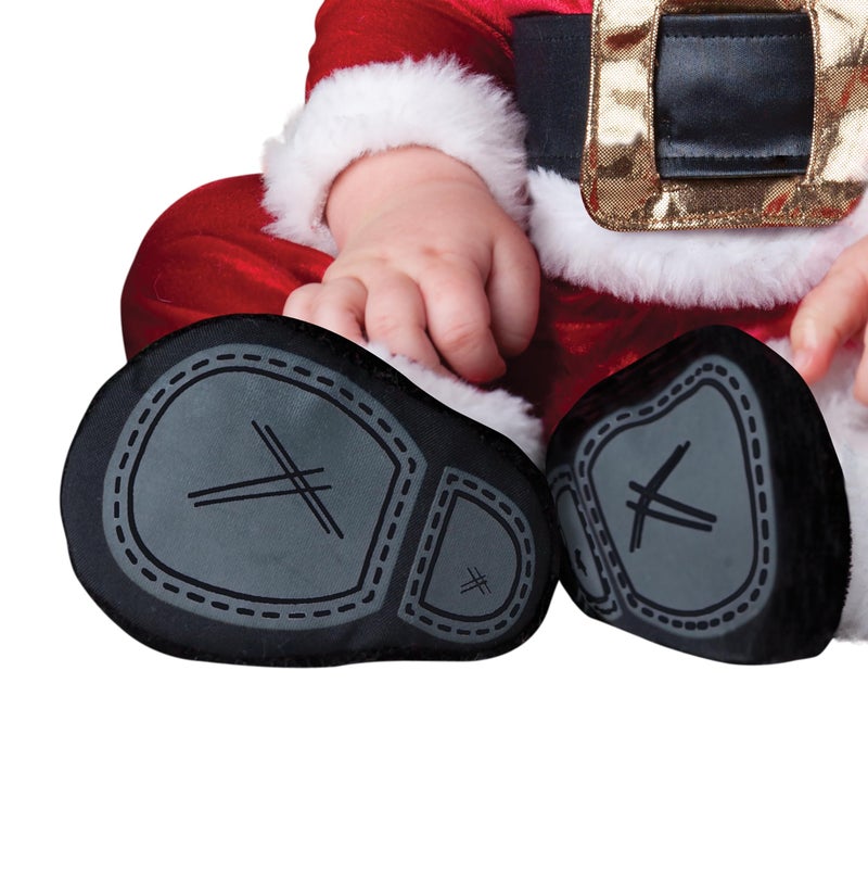 Fun World InCharacter Baby Santa Infant/Toddler Costume, Large(18-24mos) Red - Image 3